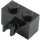 LEGO Black Brick 1 x 2 with Vertical Clip (Open &#039;O&#039; clip) (42925 / 95820)