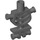 LEGO Dark Stone Gray Skeleton Body with Shoulder Rods (60115 / 78132)